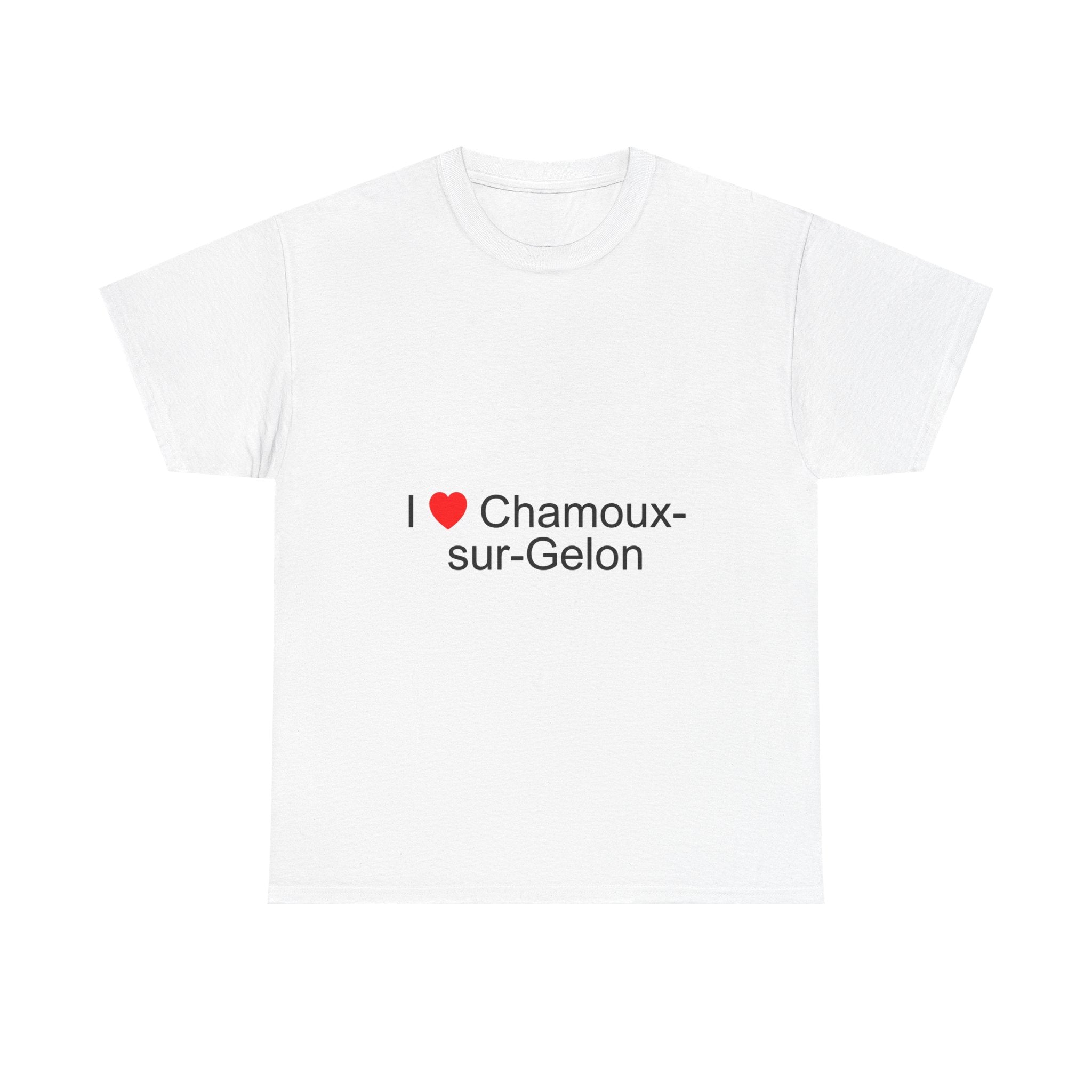 T-shirt I love chamoux-sur-gelon