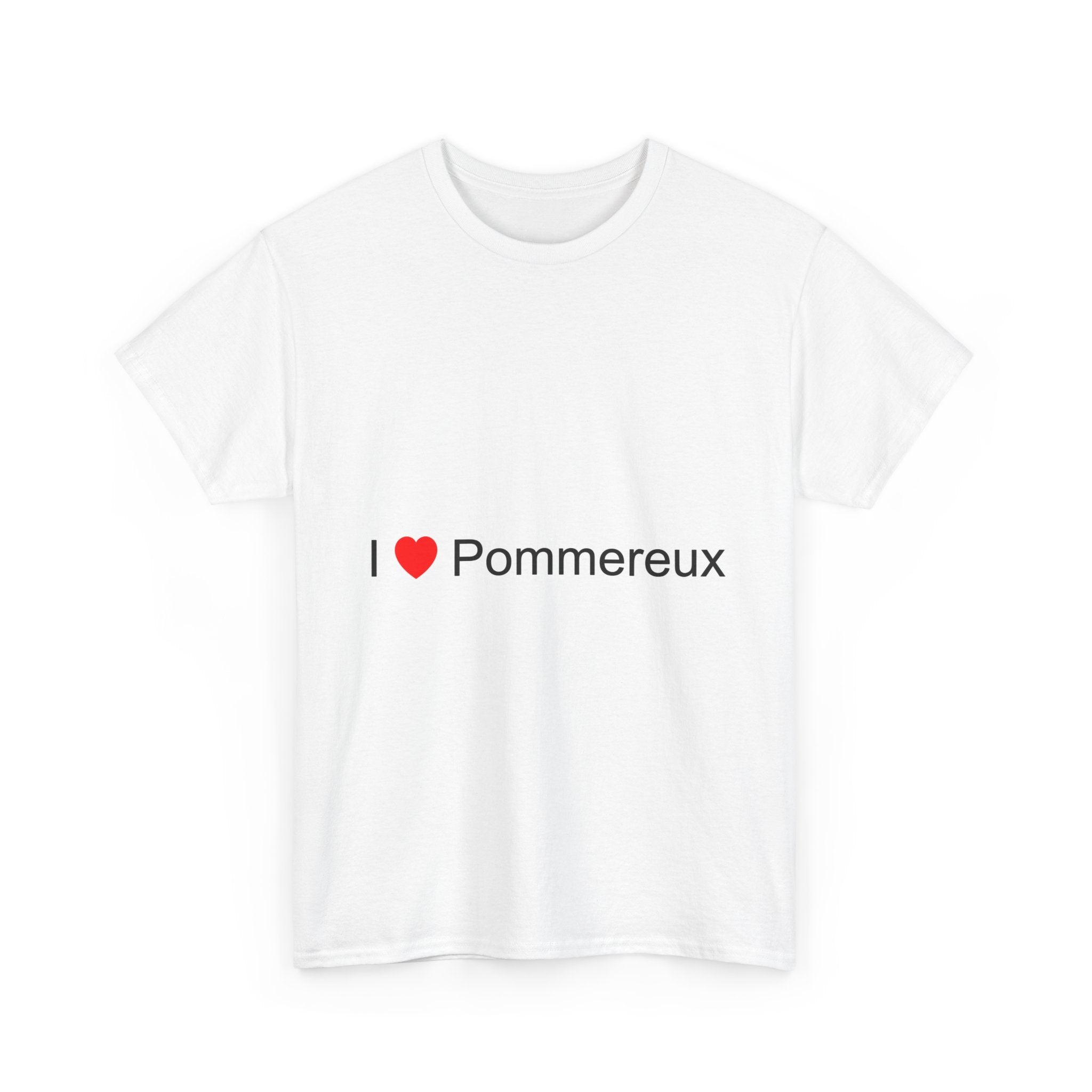 T-shirt I love pommereux