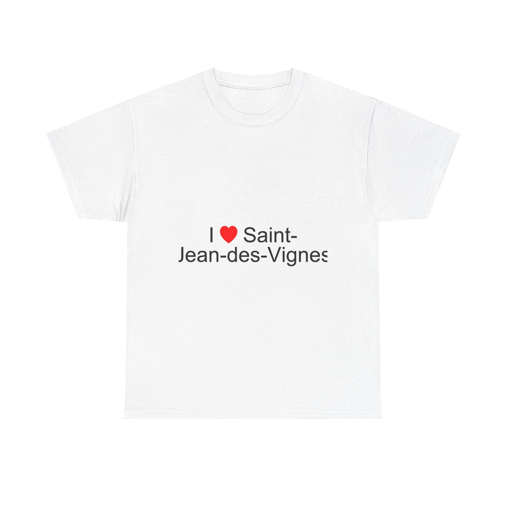 T-shirt I love saint-jean-des-vignes