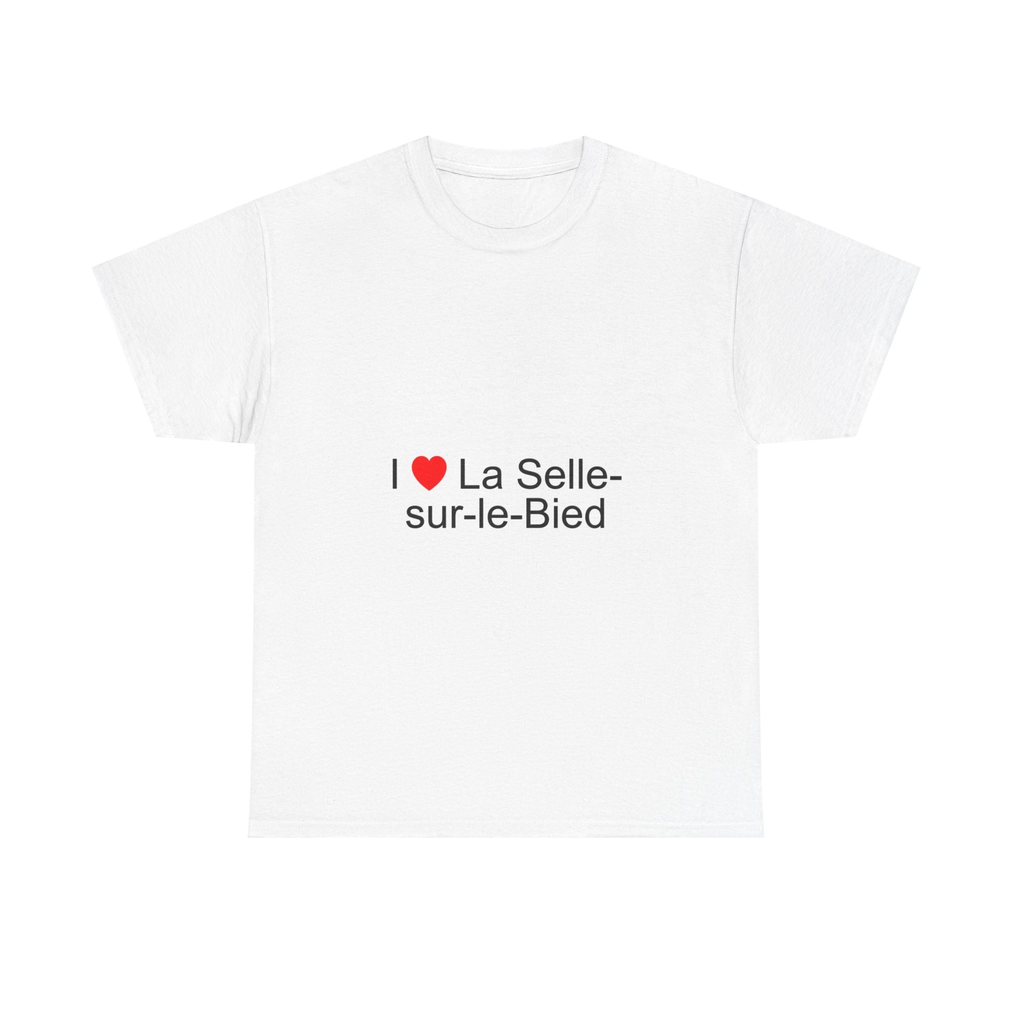 T-shirt I love la selle-sur-le-bied