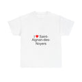 T-shirt I love saint-aignan-des-noyers