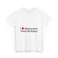 T-Shirt „Ich liebe Beaumont-pied-de-bœuf“