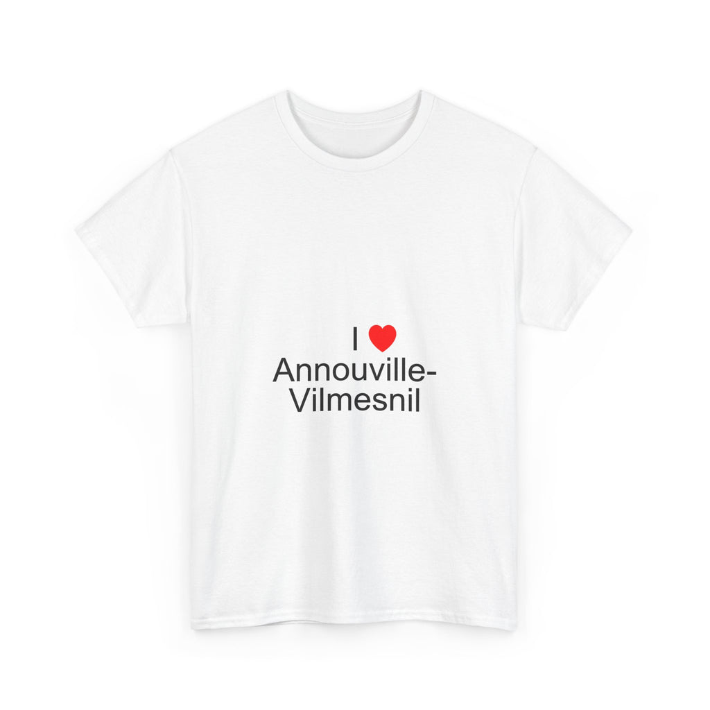 T-shirt I love annouville-vilmesnil