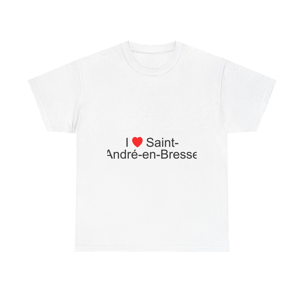 T-Shirt Ich liebe Saint-André-en-Bresse