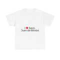 T-shirt I love saint-ouen-de-mimbré