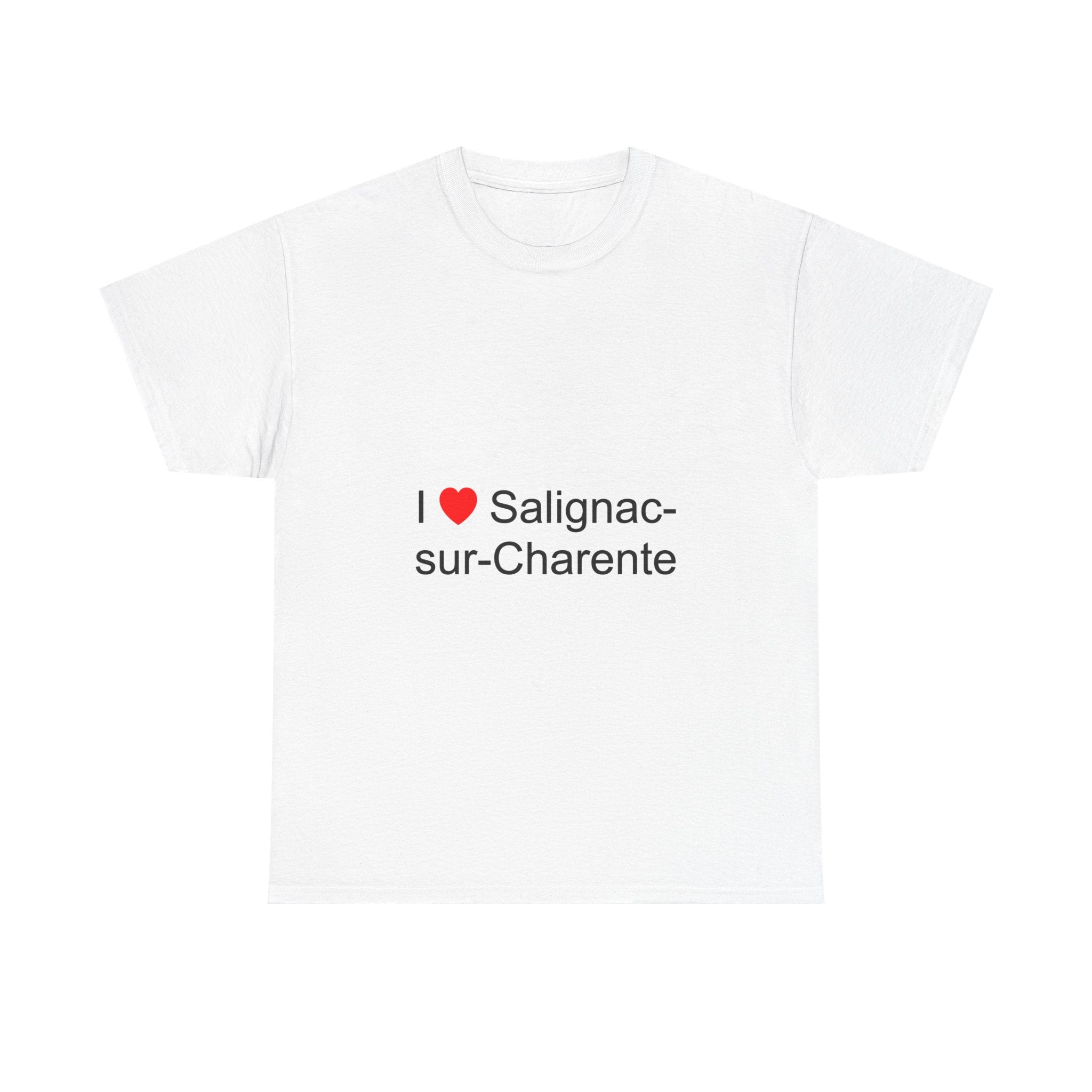 T-Shirt Ich liebe Salignac-sur-Charente
