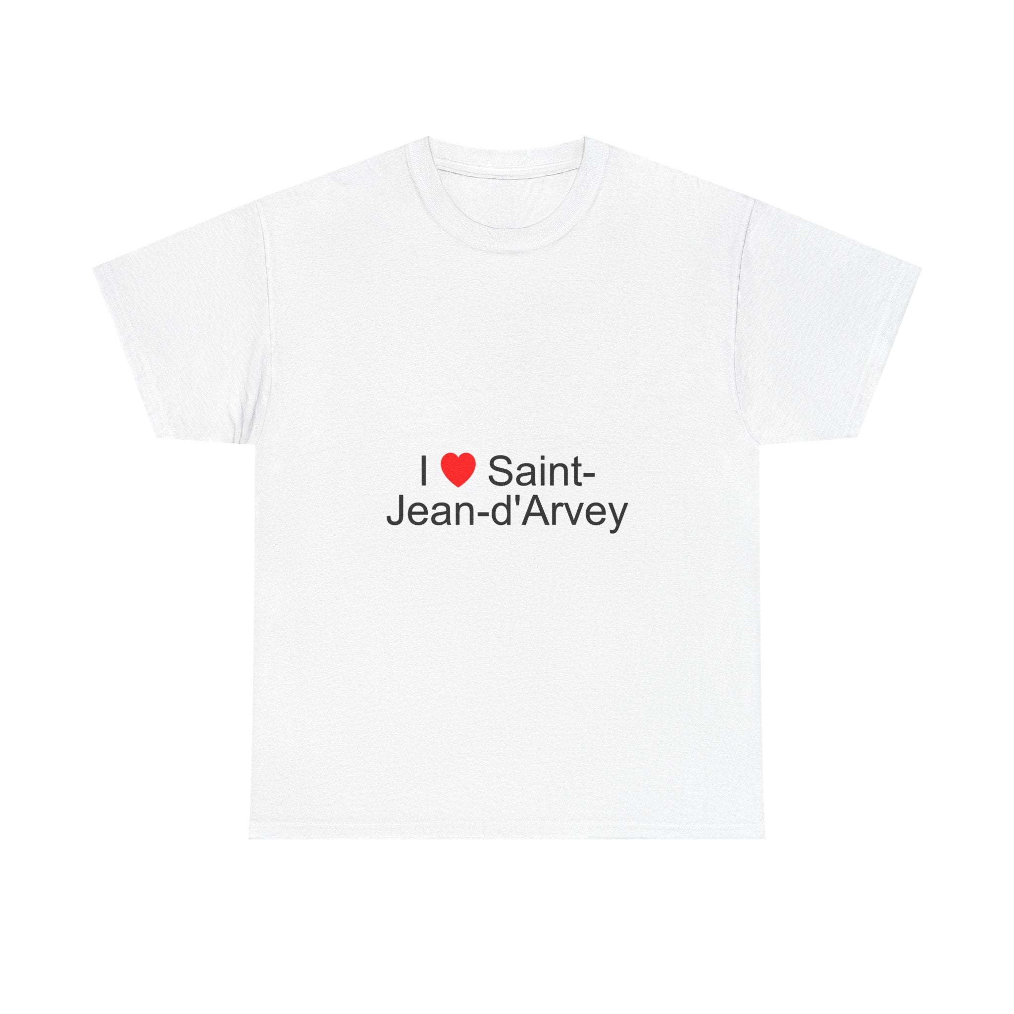 T-shirt I love saint-jean-d'arvey