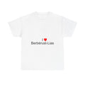 T-shirt I love berbérust-lias