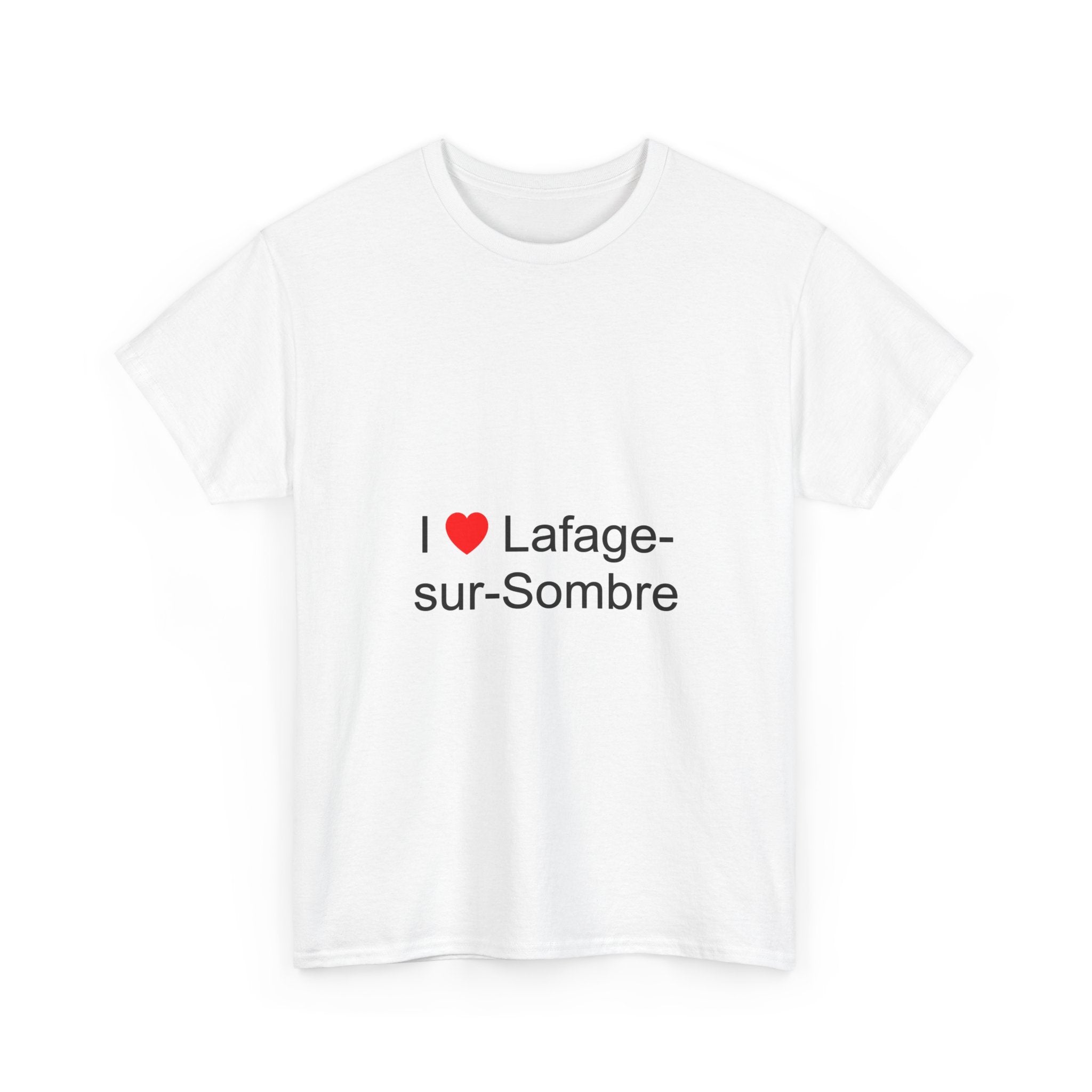 T-shirt I love lafage-sur-sombre