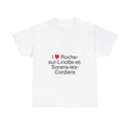 T-shirt I love roche-sur-linotte-et-sorans-les-cordiers