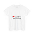T-Shirt Ich liebe Cubières-sur-Cinoble