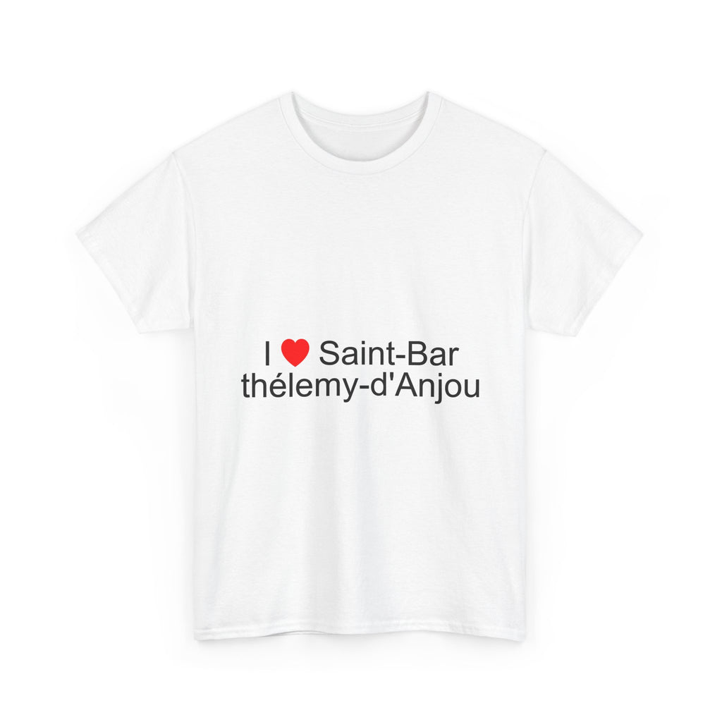 T-shirt Ich liebe Saint-Barthélemy-d'Anjou