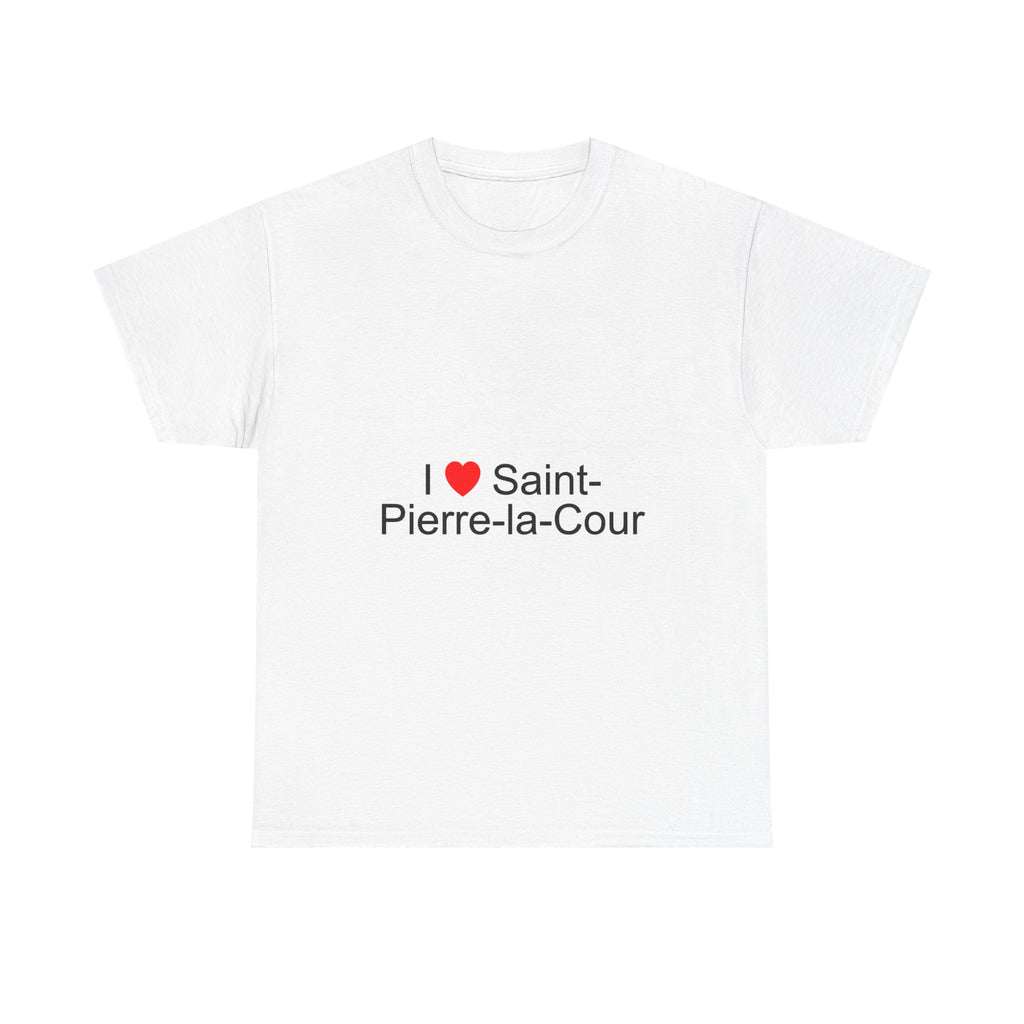 T-Shirt Ich liebe Saint-Pierre-la-Cour