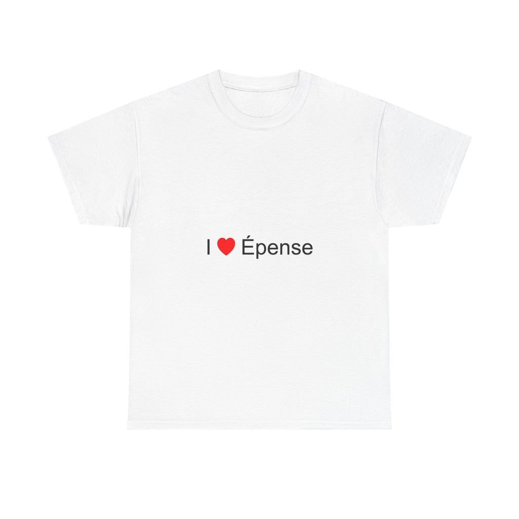 T-shirt I love épense