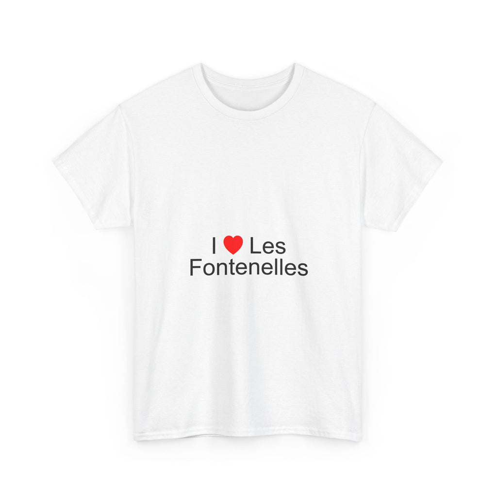 T-Shirt Ich liebe Les Fontenelles
