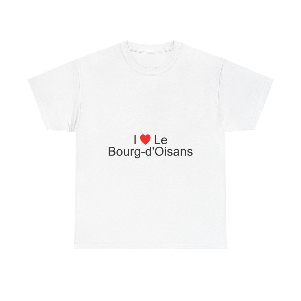 T-shirt I love le bourg-d'oisans