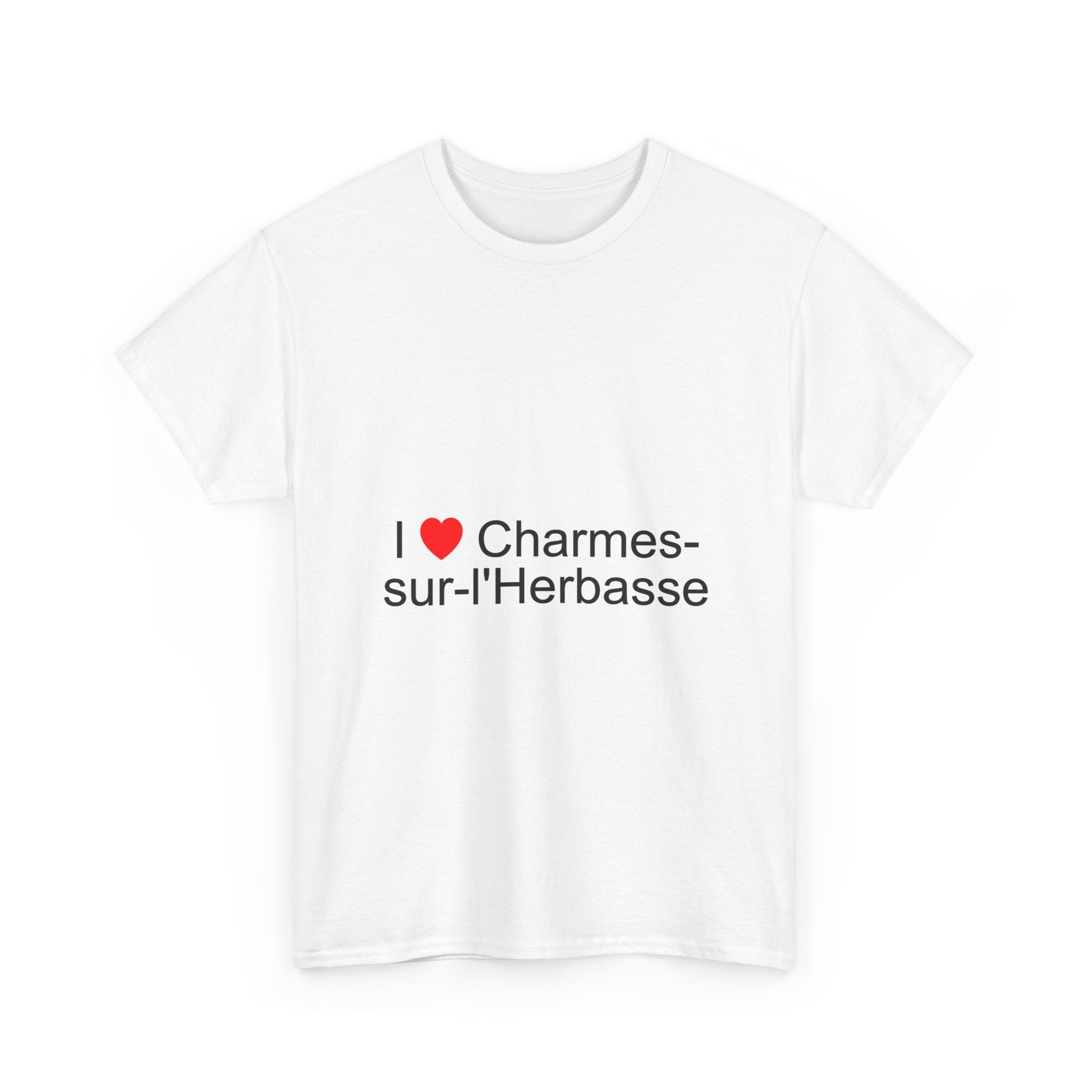T-shirt I love charmes-sur-l'herbasse