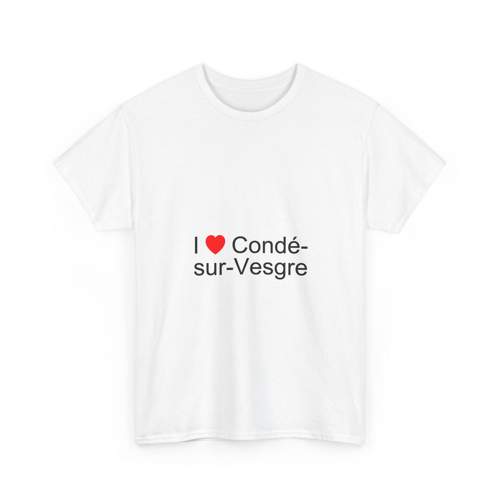 T-Shirt Ich liebe Condé-sur-Vesgre