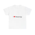 T-shirt I love massongy