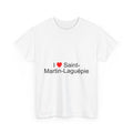 T-Shirt I love Saint-Martin-Laguépie