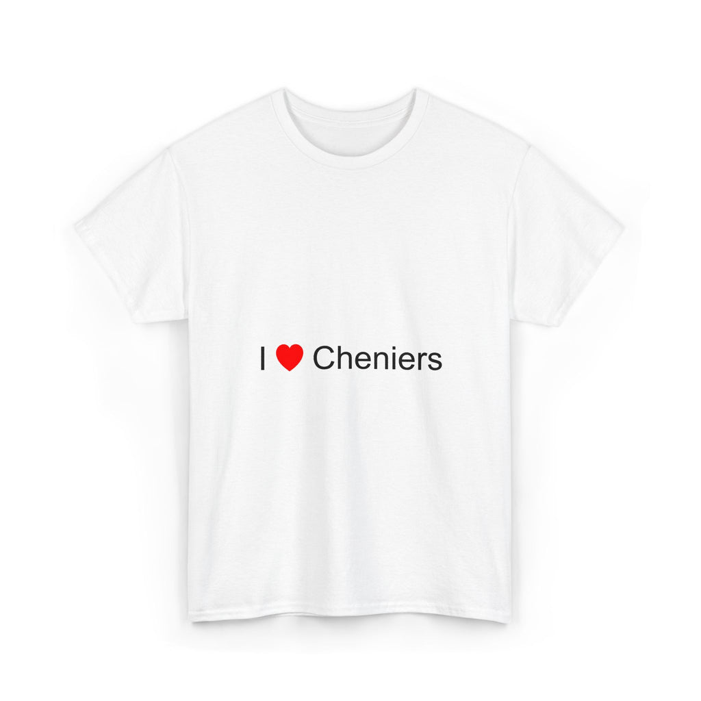 T-shirt I love cheniers