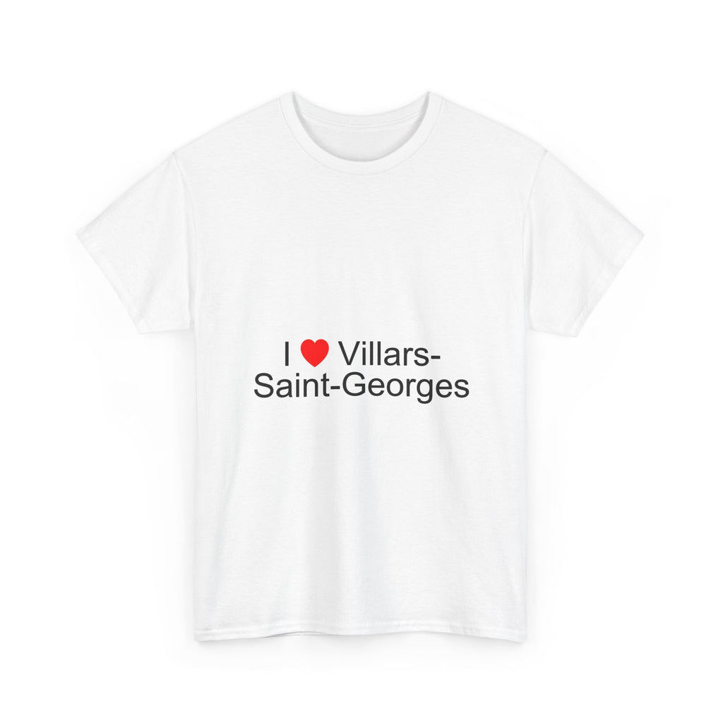 T-shirt I love villars-saint-georges