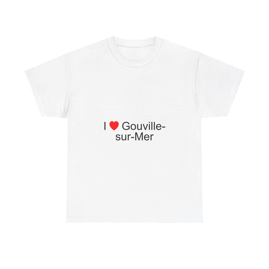 T-shirt I love gouville-sur-mer