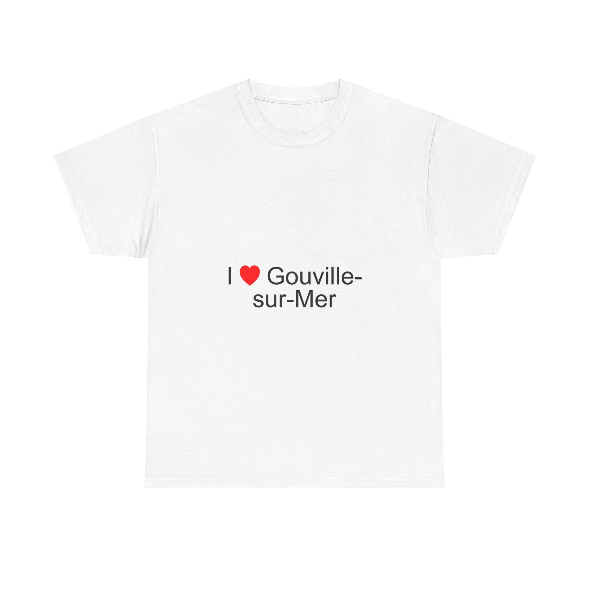 T-shirt I love gouville-sur-mer