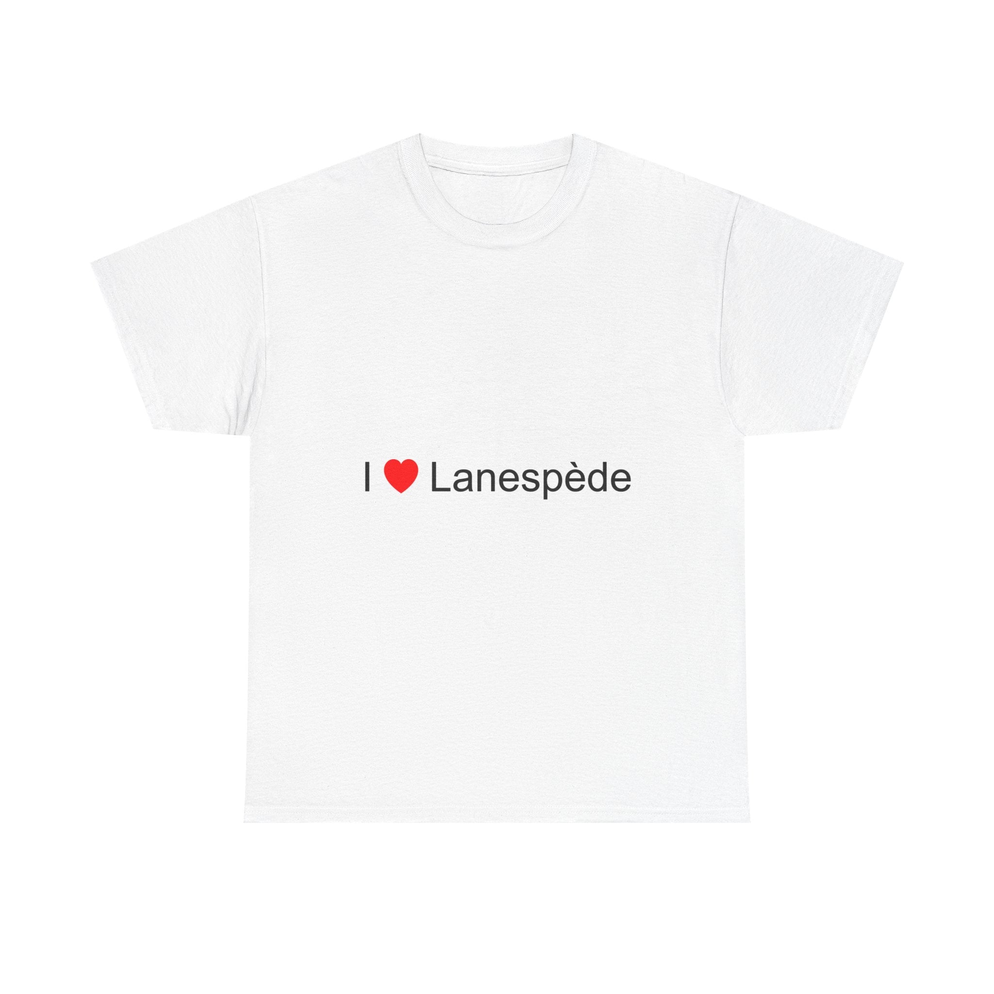 T-shirt I love Lanespède