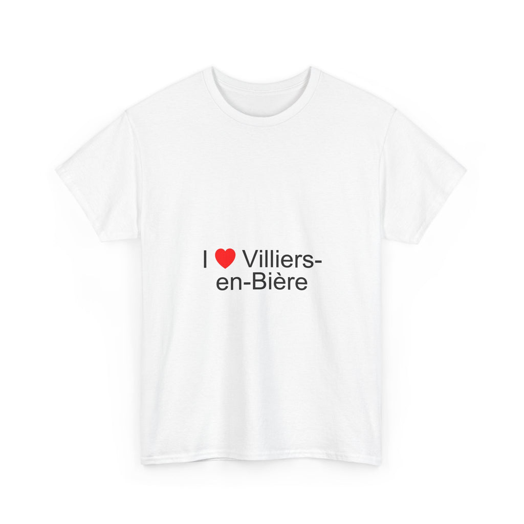 I love Villiers-en-Bière T-shirt