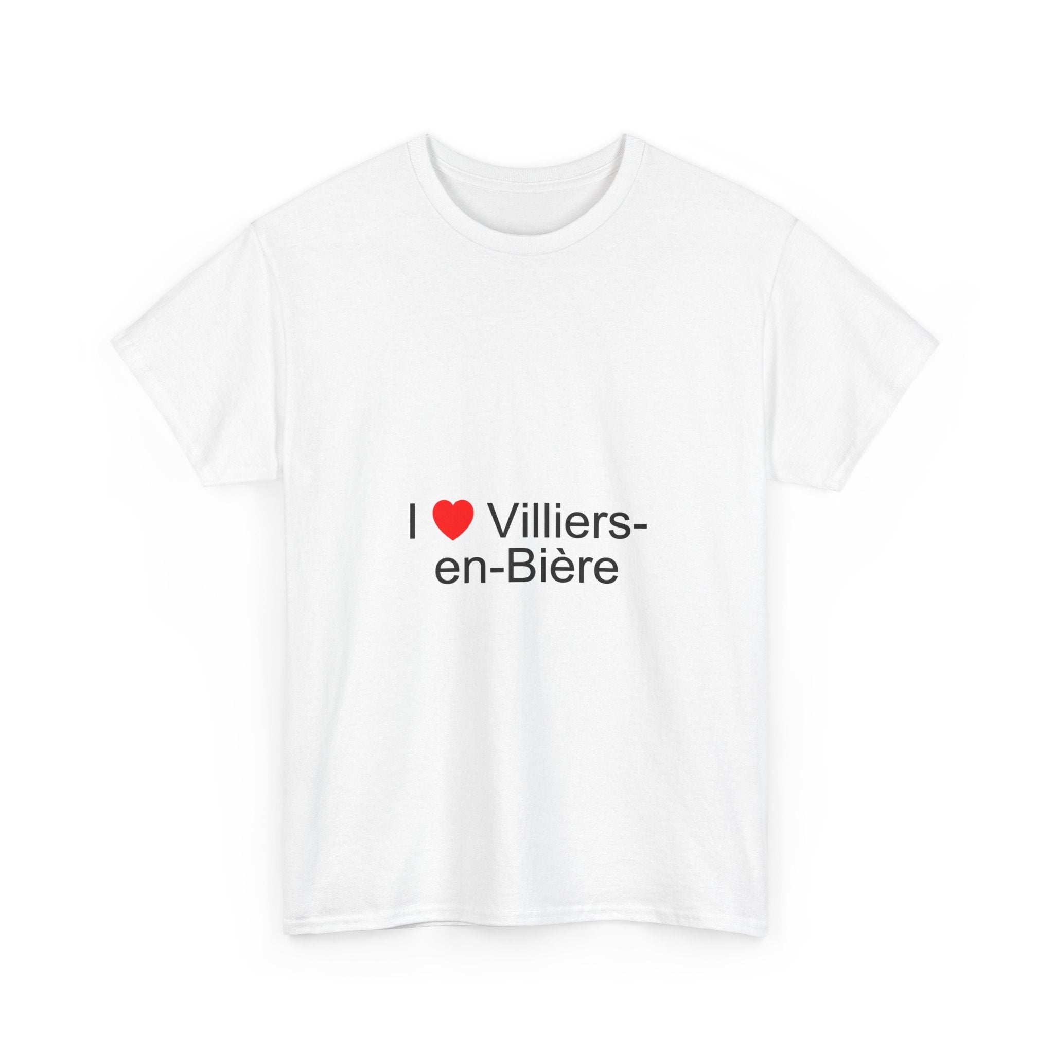 I love Villiers-en-Bière T-shirt