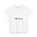 T-shirt Ich liebe Wassy