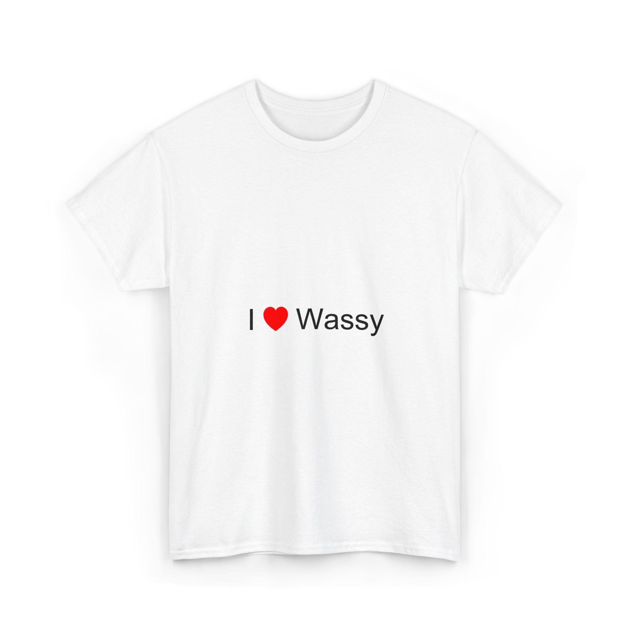 T-shirt I love wassy