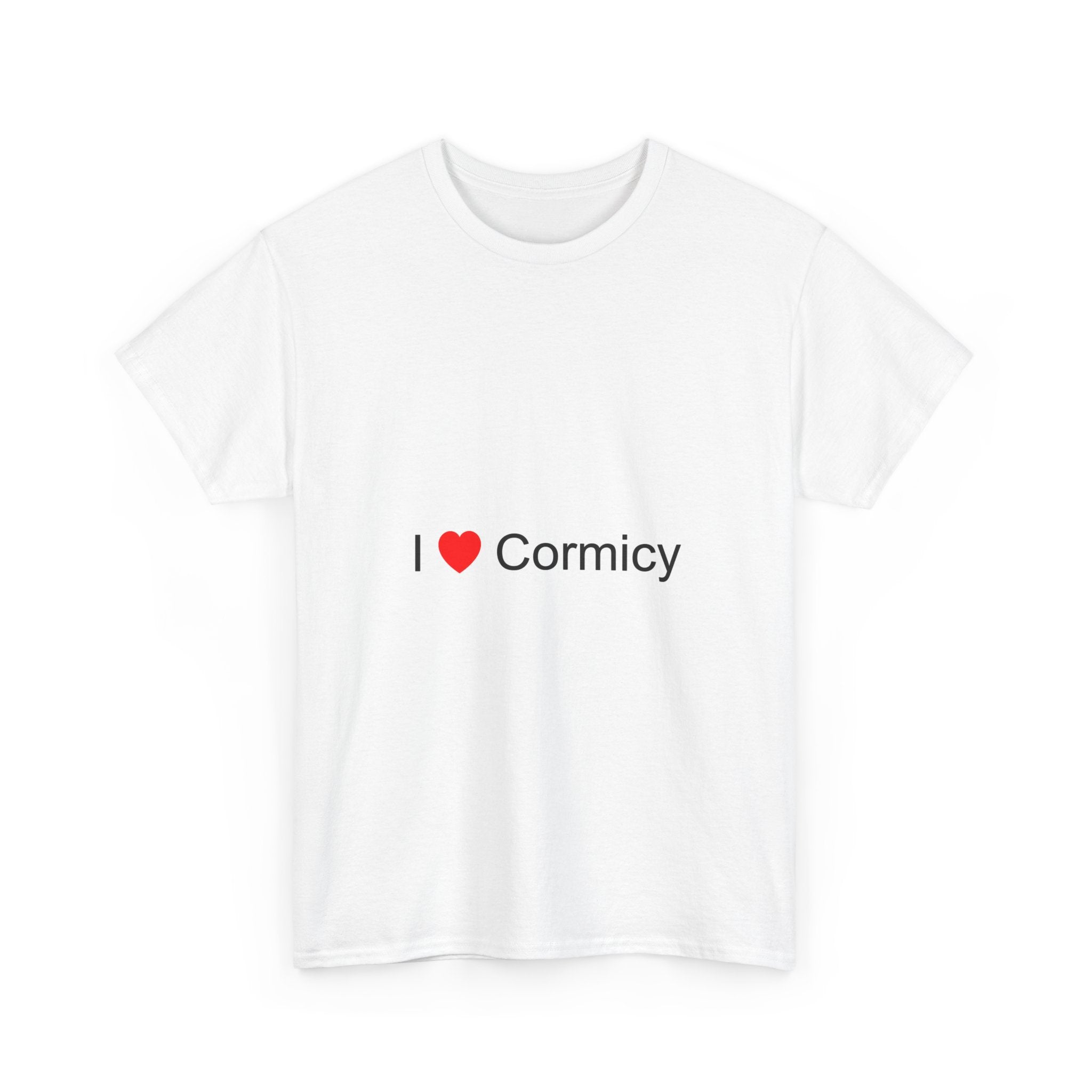 T-shirt I love cormicy