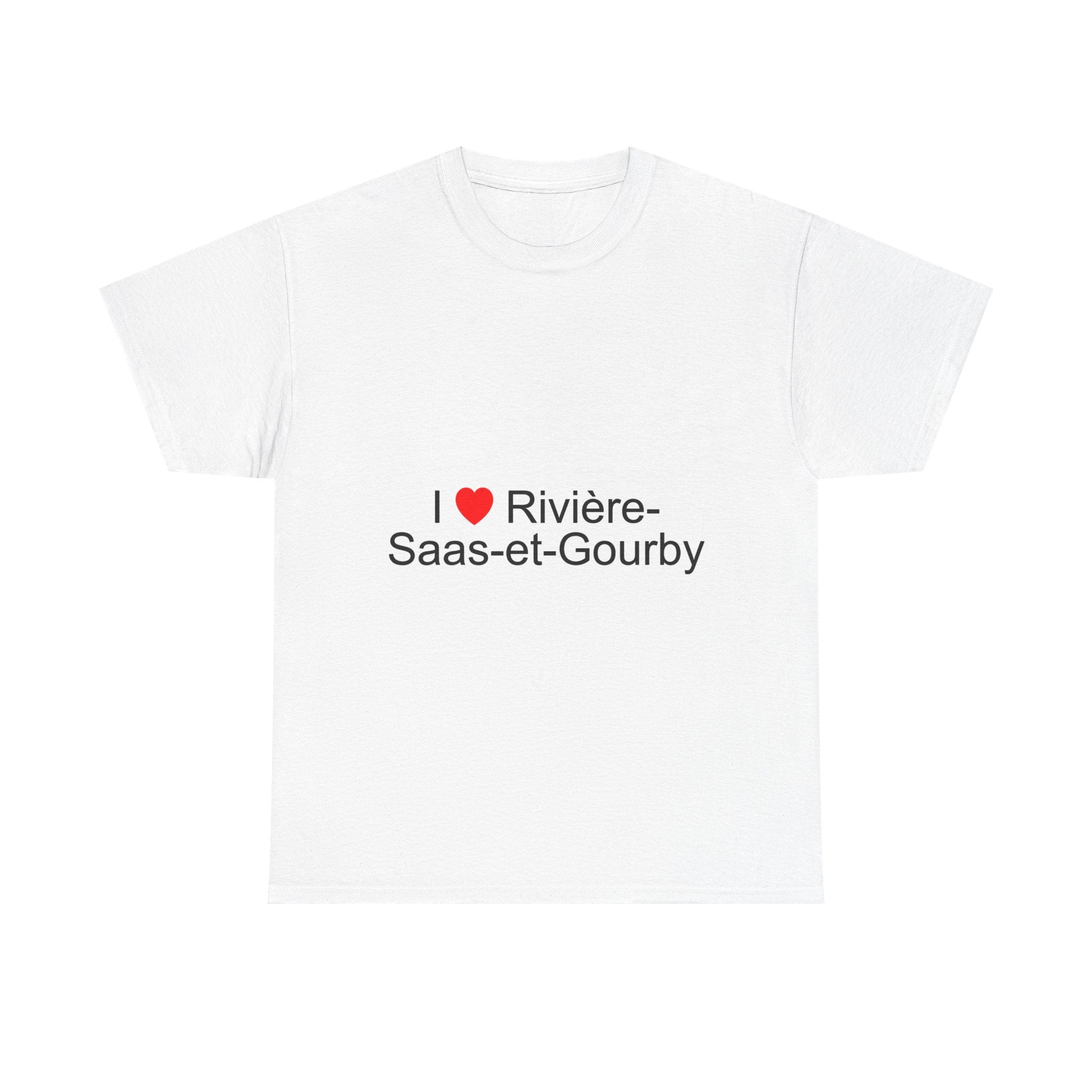 T-shirt I love rivière-saas-et-gourby