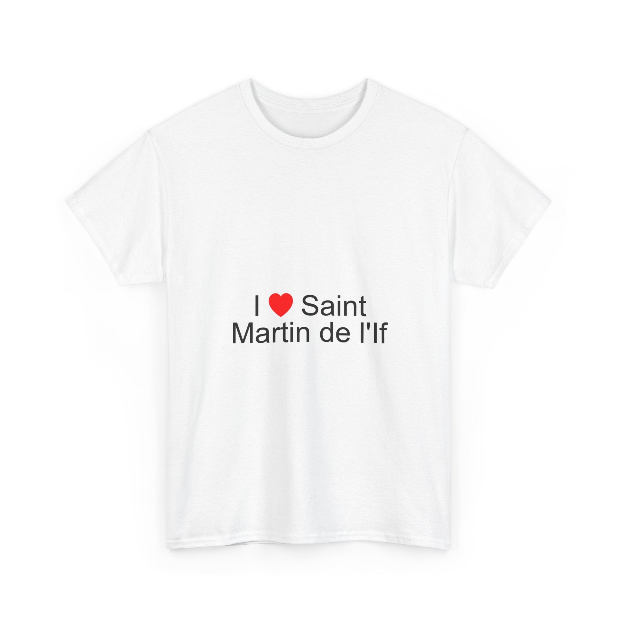 T-shirt I love saint martin de l'if