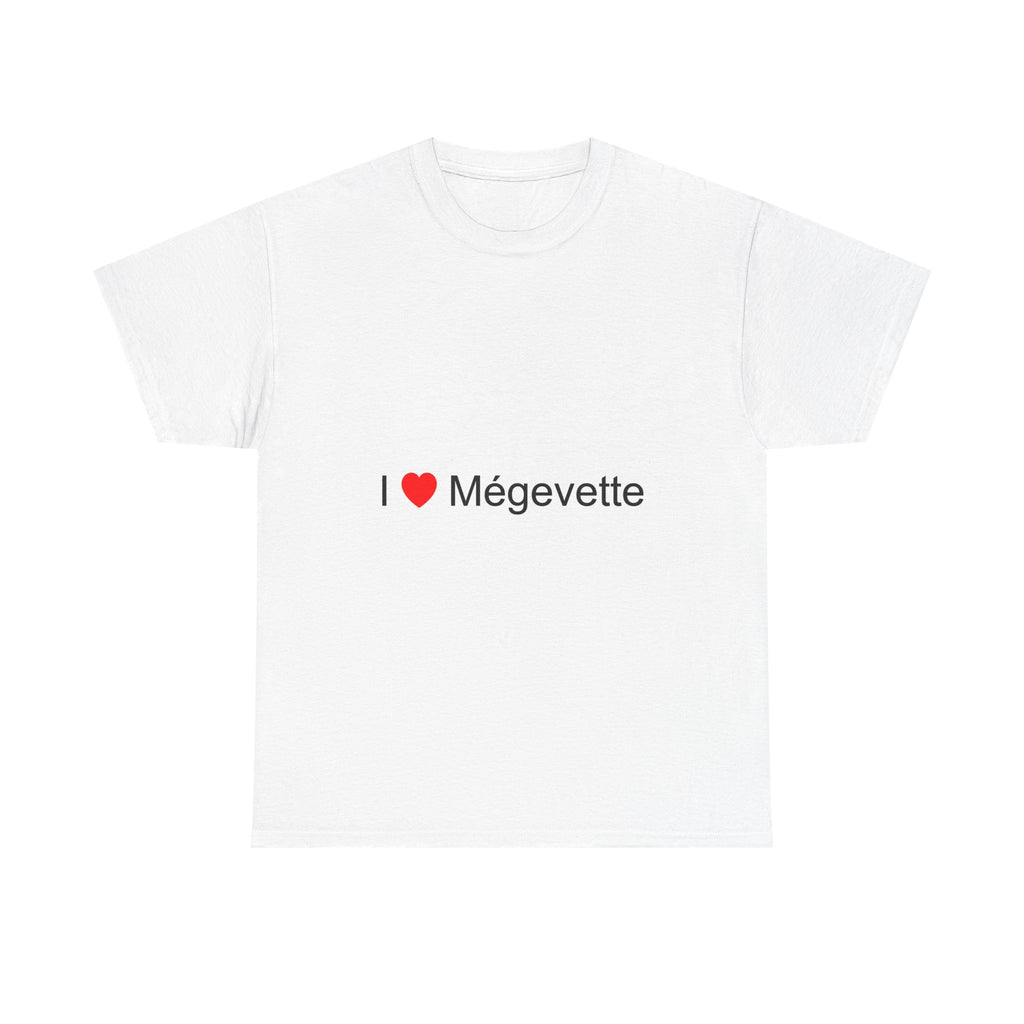 T-shirt I love mégevette
