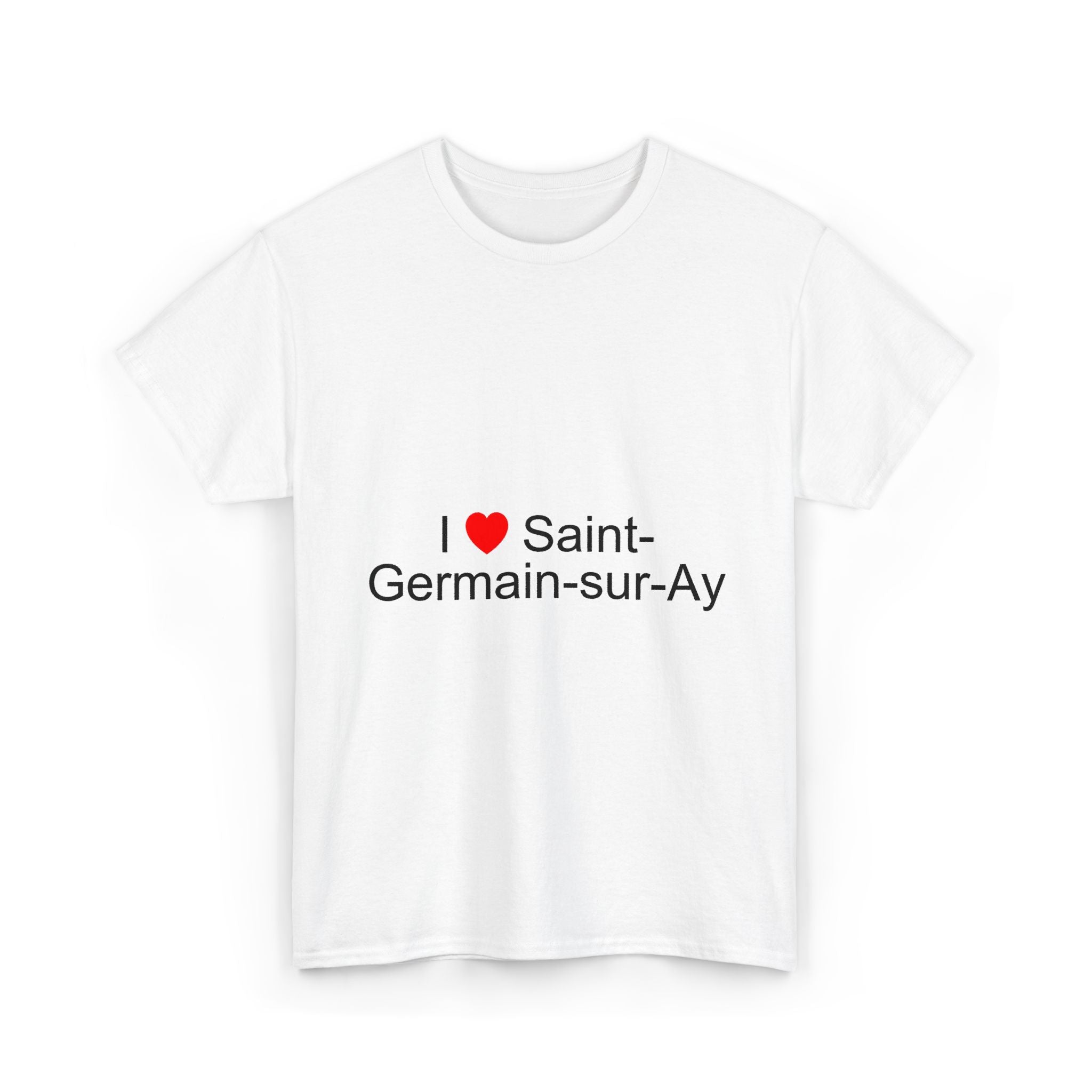 T-shirt I love saint-germain-sur-ay