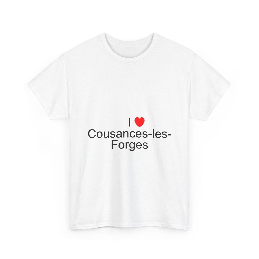 T-shirt I love cousances-les-forges