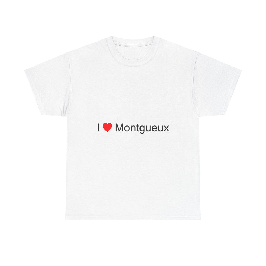 T-Shirt Ich liebe Montgueux