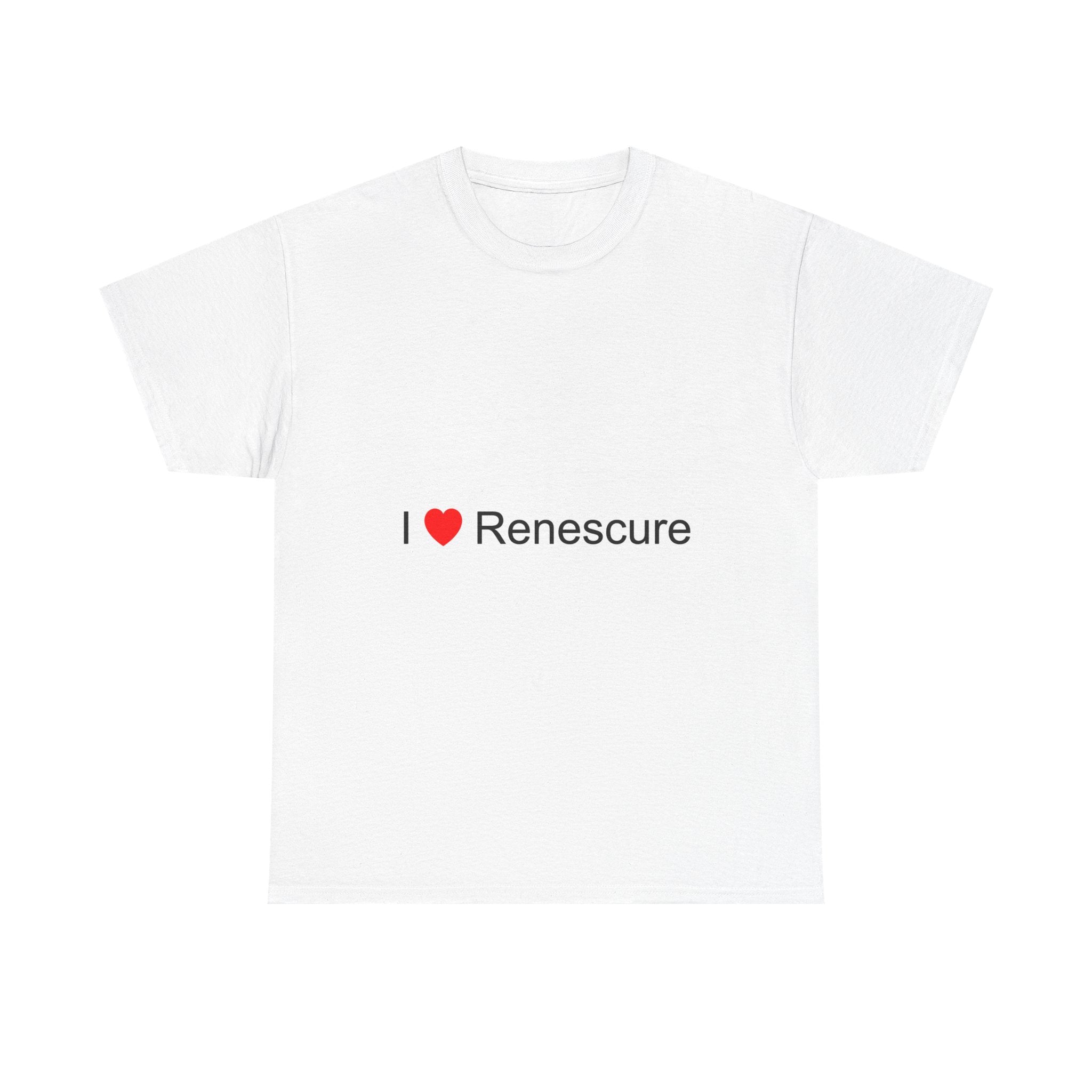 T-shirt I love renescure