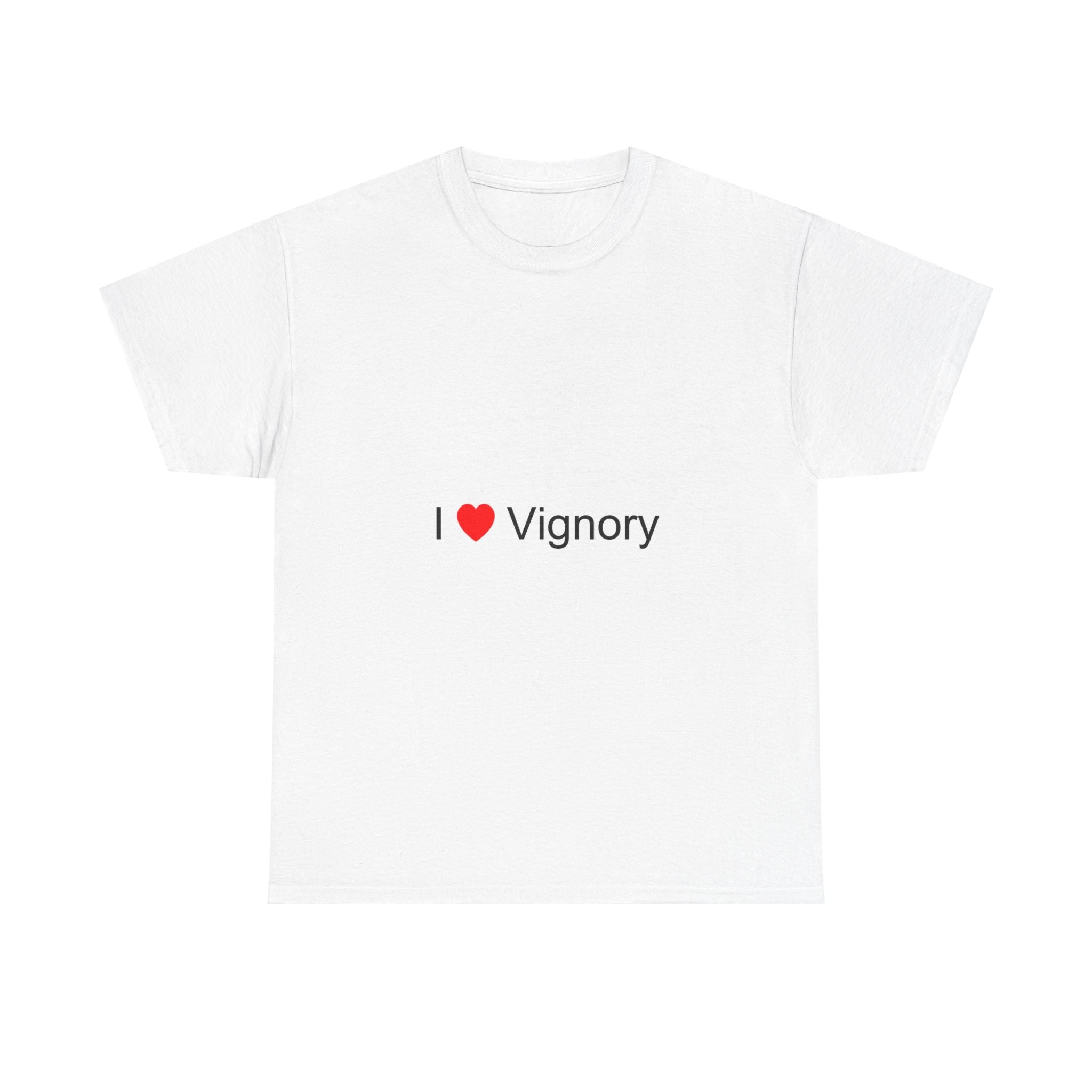 T-Shirt "Ich liebe Vignory"