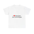 T-shirt I love montclar-de-comminges