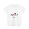 T-Shirt Ich liebe Belleville-et-Châtillon-sur-Bar