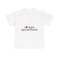 T-shirt I love saint-igny-de-roche