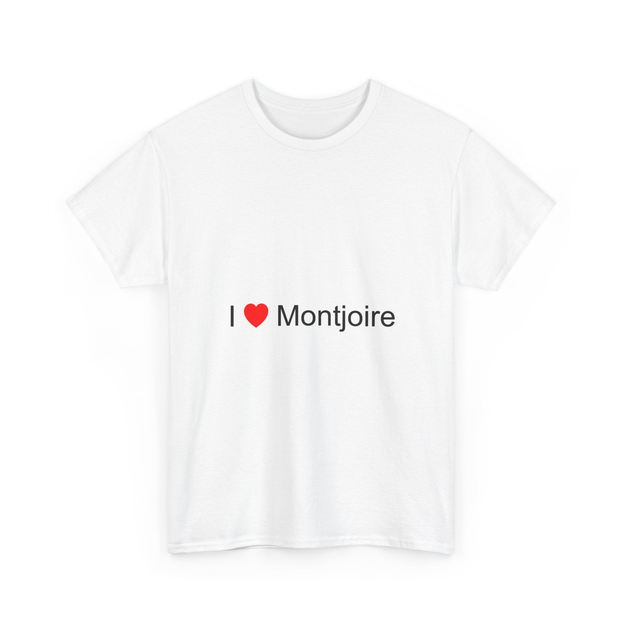 T-shirt I love montjoire
