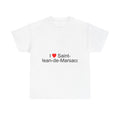 T-shirt I love saint-jean-de-marsacq