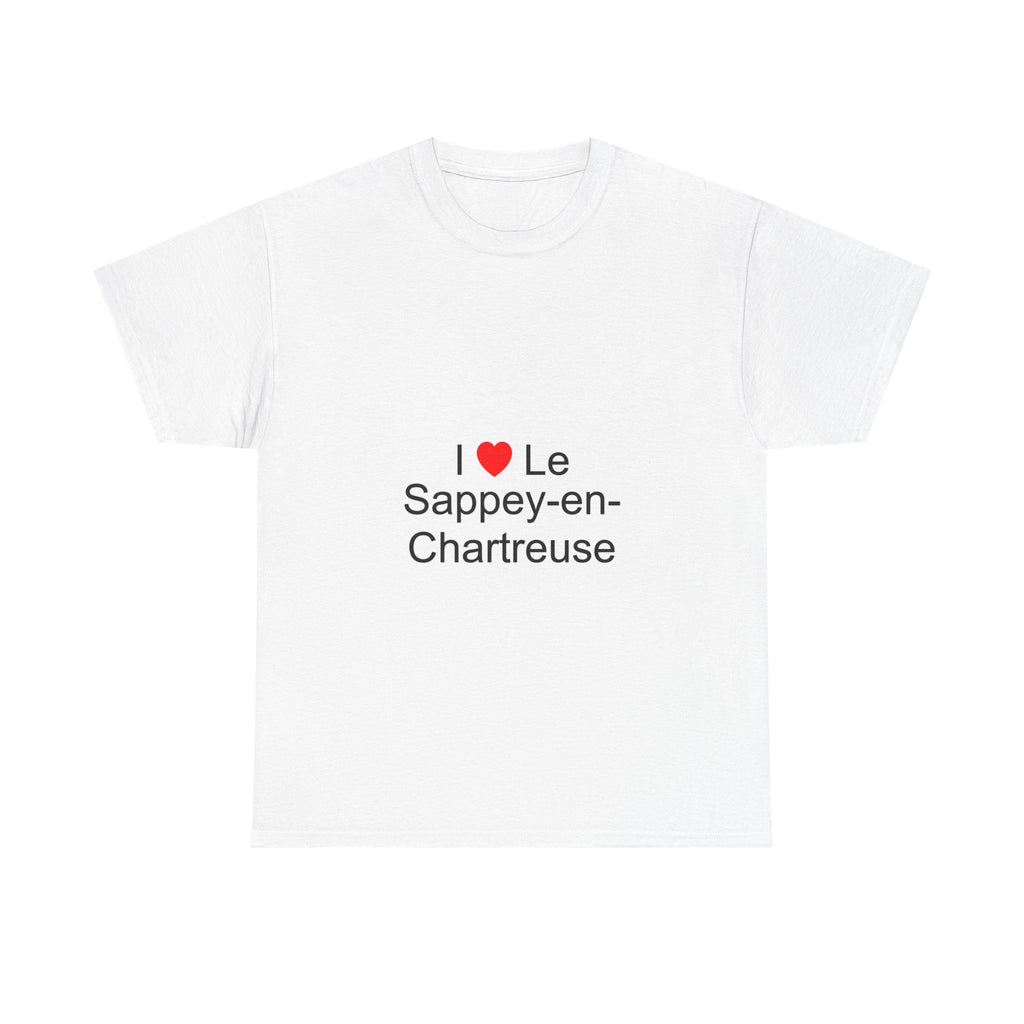 T-shirt I love le sappey-en-chartreuse