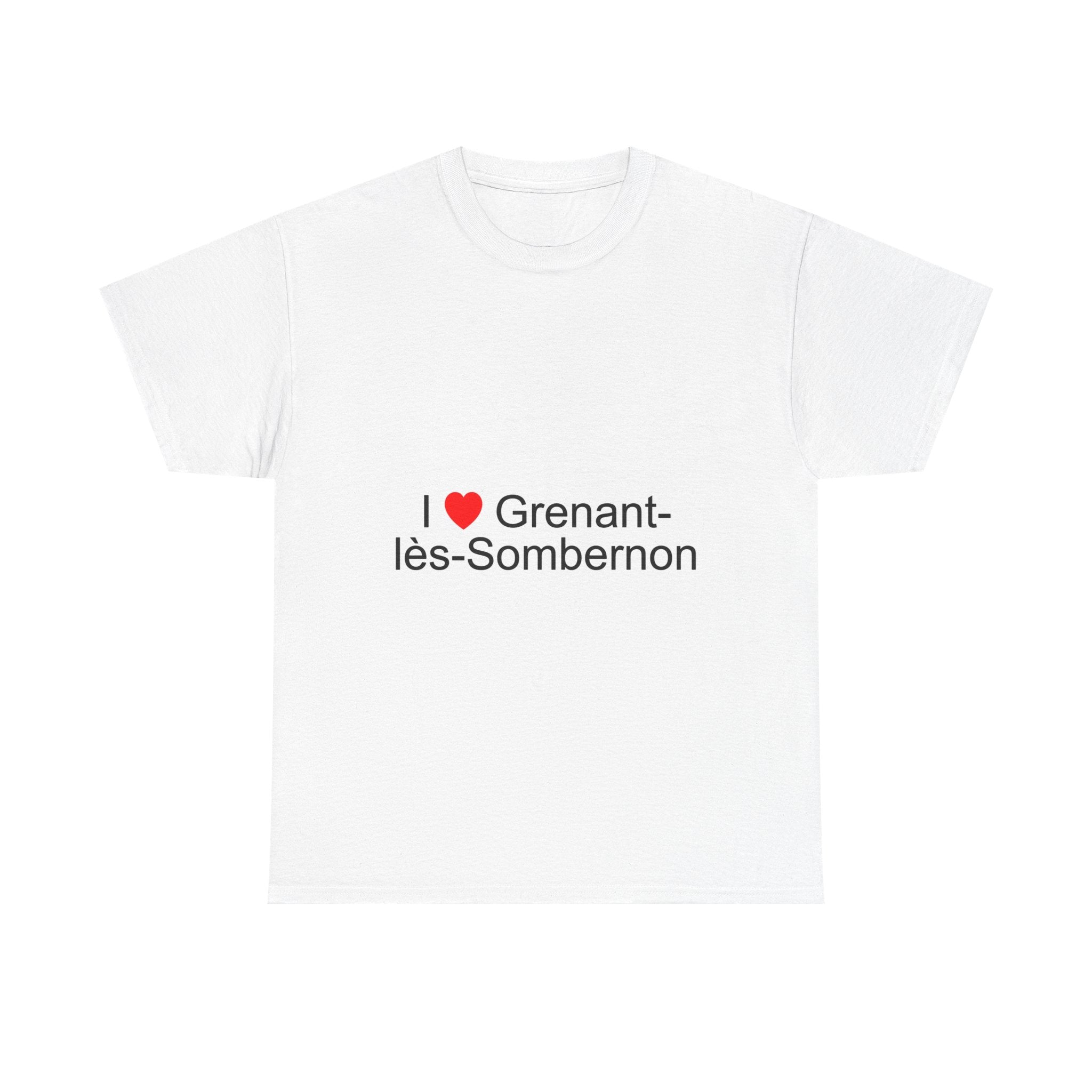 T-shirt I love grenant-lès-sombernon