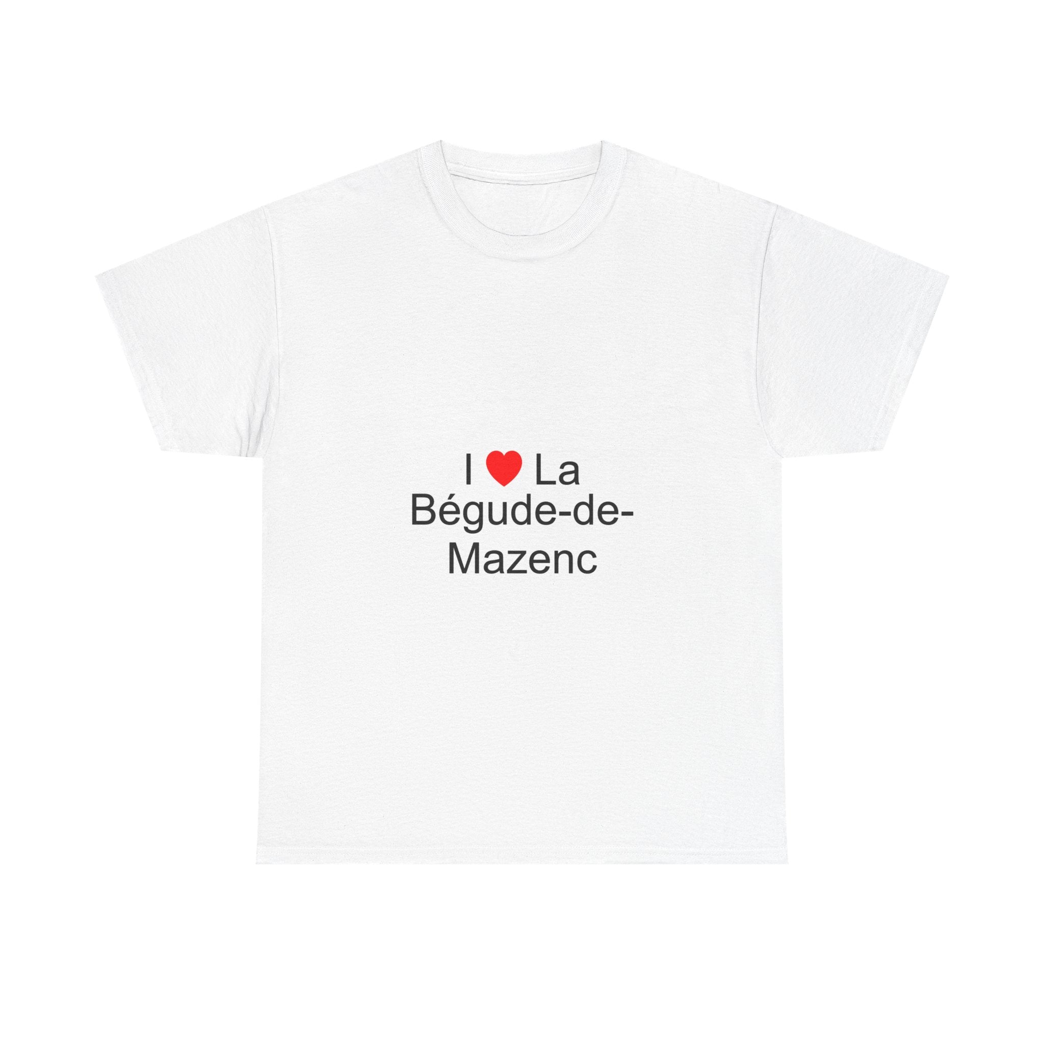 T-shirt I love la bégude-de-mazenc
